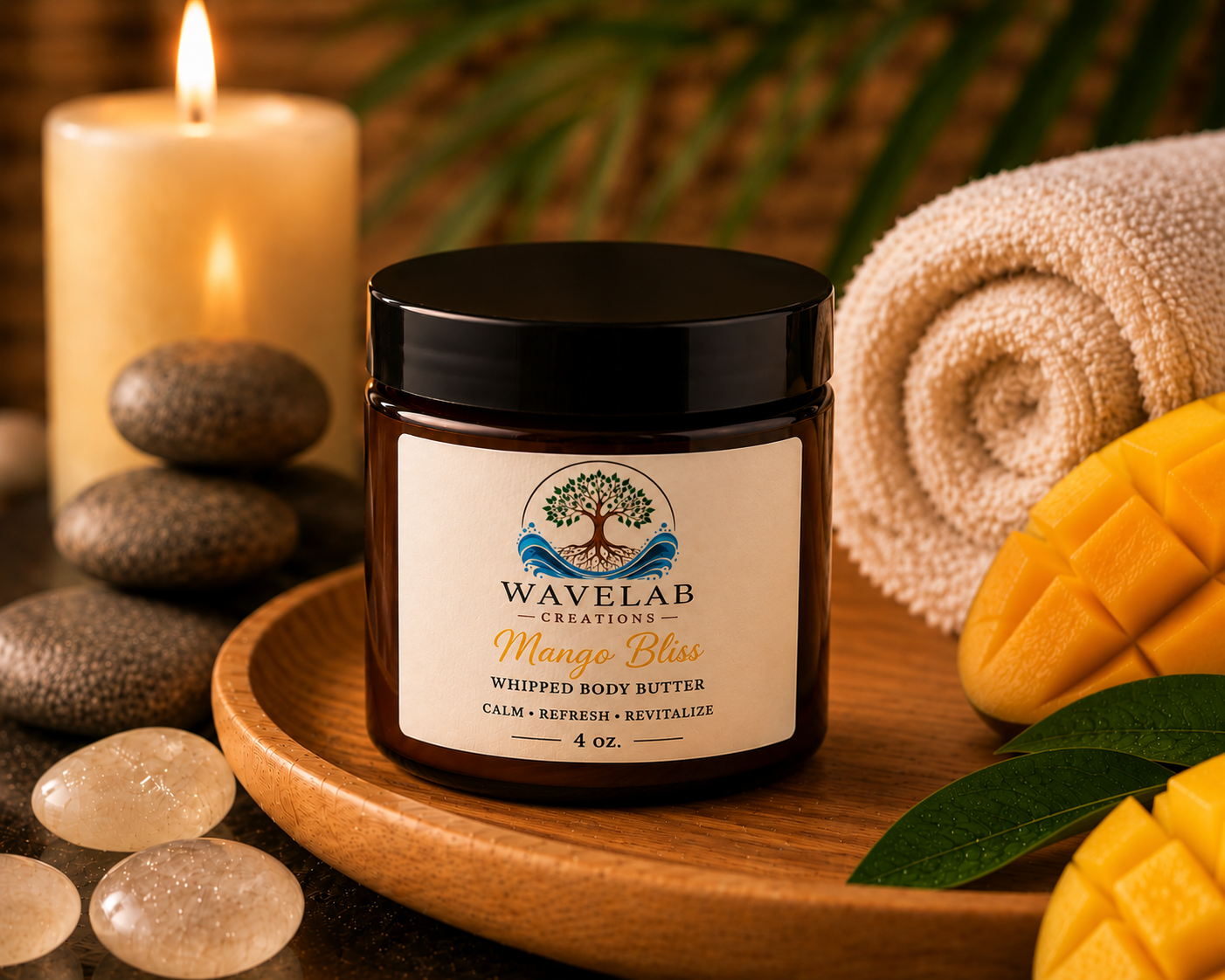 Mango Bliss Whipped Body Butter - 4oz