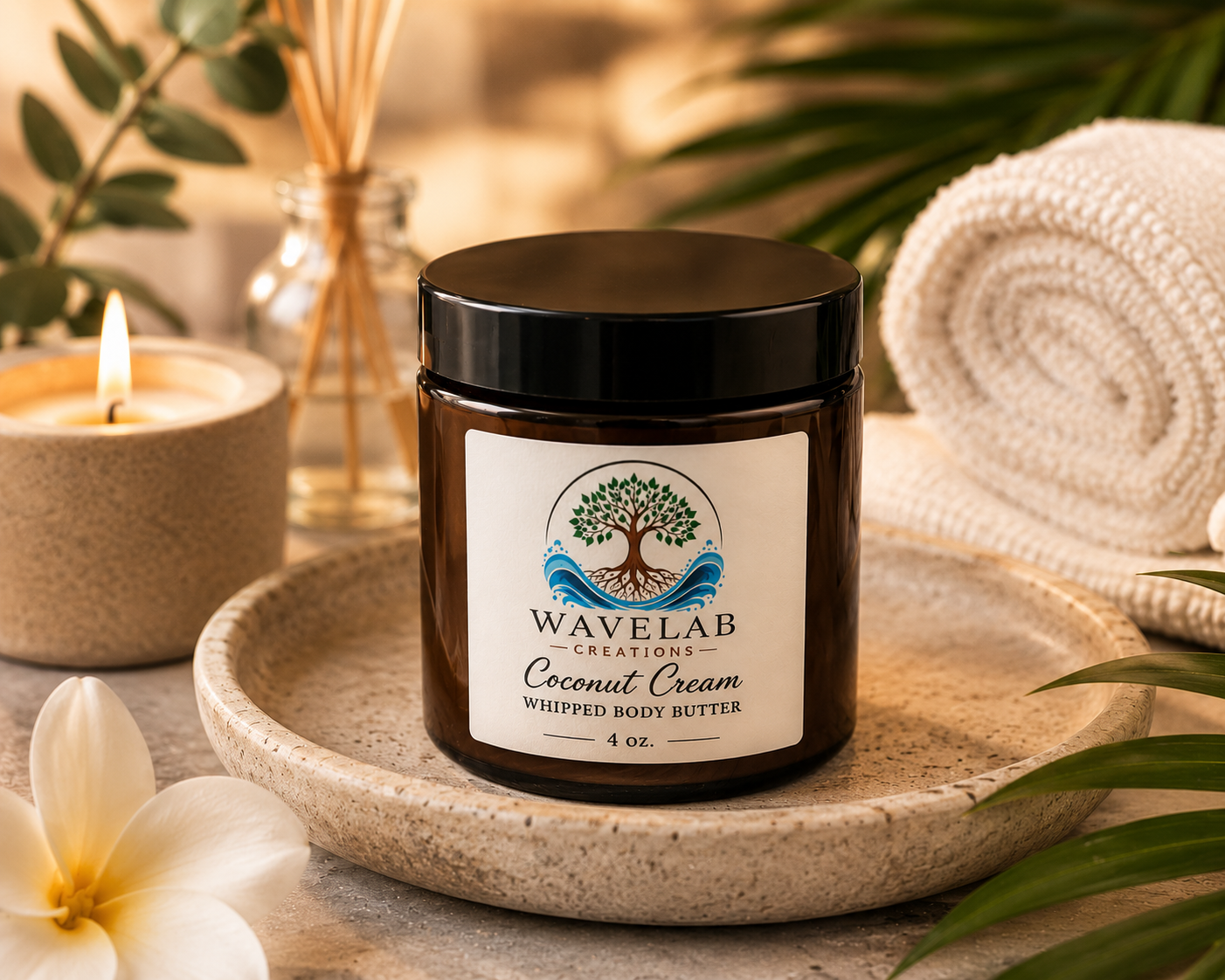 Coconut Cream Whipped Body Butter - 4oz
